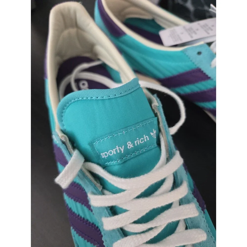 SL72 Sporty Rich x SL72 Wmns Adidas Original Og Mint Rush JS0261 12 Women 11 Men